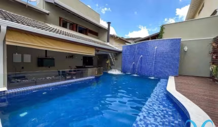 Sobrado à venda em Valinhos, Roncáglia, com 3 suítes, com 304 m², Condomínio Residencial São Joaquim