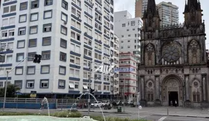 Kitnet à venda, 33 m² por R$ 285.000,00 - Embaré - Santos/SP