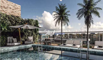 Apartamento com 2 dormitórios à venda por R$ 943.000,00 - Aparecida - Santos/SP