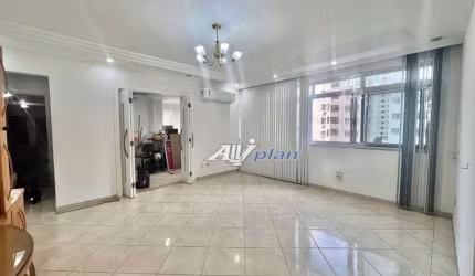 Apartamento com 3 dormitórios para alugar, 144 m² por R$ 7.500,00/mês - Gonzaga - Santos/SP