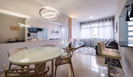 Apartamento com 2 dormitórios para alugar, 83 m² por R$ 5.500,00/mês - Boqueirão - Santos/SP