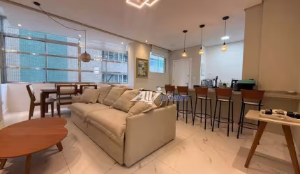 Apartamento com 2 dormitórios à venda, 85 m² por R$ 900.000,00 - Pompéia - Santos/SP