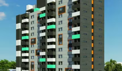 Sando André -  Apartamento Minha Casa Minha Vida 2 Dormitórios Varanda e Lazer