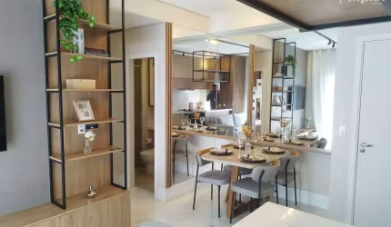 Indaiatuba - Centro : Apartamento na Planta 2 Dormitórios vaga coberta e Lazer