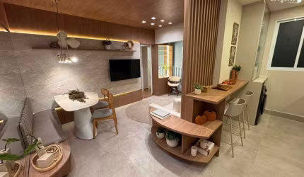 Indaiatuba - Apartamento na planta 2 Dormitórios com Suíte - Parque dos Pássaros