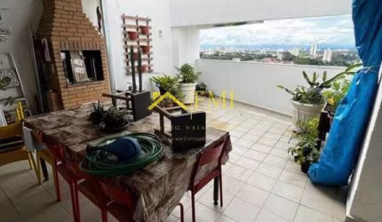 Cobertura com 3 dormitórios e terraço com churrasqueira no Jardim Satélite