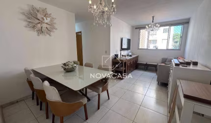 Apartamento com 3 dormitórios à venda, 86 m² por R$ 420.000,00 - Planalto - Belo Horizonte/MG