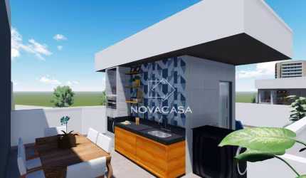 Cobertura à venda, 153 m² por R$ 425.000,00 - Xangri-Lá - Contagem/MG