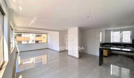 Apartamento um por andar com 3 dormitórios à venda, 116 m² por R$ 1.330.000 - Castelo - Belo Horizonte/MG