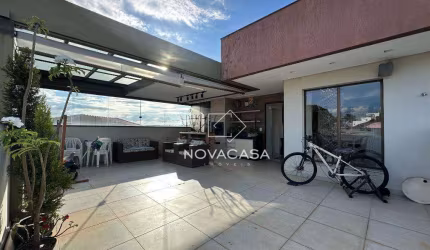 Cobertura Top House com 3 dormitórios sendo 1 suite 2 semi suites à venda, 202 m² por R$ 1.290.000 - Planalto - Belo Horizonte/MG