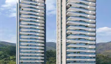 Apartamento com 4 dormitórios à venda, 188 m² por R$ 3.478.000 - Vale do Sereno - Nova Lima/MG