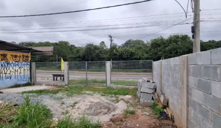 Terreno a venda frente para a  Rodovia índio tibiriçá Suzano