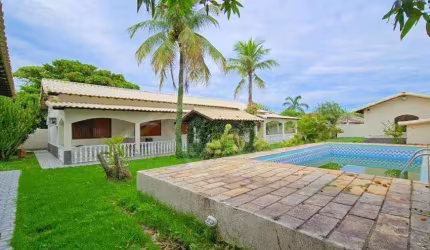 Casa para Locação em Maricá, Barra de Maricá, 3 dormitórios, 1 suíte, 3 banheiros, 4 vagas