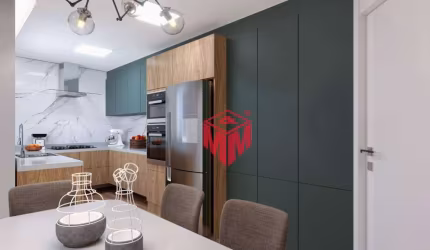 Cobertura NOVA com 2 dormitórios à venda, 80 m² por R$ 339.000 - Vila Luzita - Santo André/SP