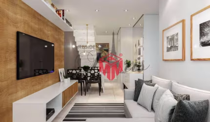 Sobrado com 2 dormitórios à venda, 69 m² por R$ 410.000,00 - Vila Príncipe de Gales - Santo André/SP