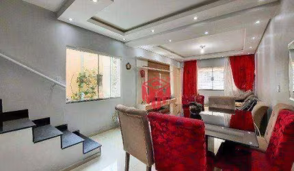 Sobrado com 3 dormitórios à venda, 183 m² por R$ 825.000,00 - Demarchi - São Bernardo do Campo/SP