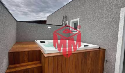 Cobertura com 2 dormitórios à venda, 120 m² por R$ 700.000,00 - Vila Linda - Santo André/SP