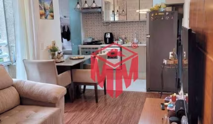 Apartamento com 2 dormitórios à venda, 59 m² por R$ 415.000,00 - Baeta Neves - São Bernardo do Campo/SP