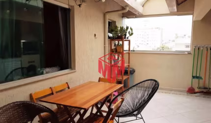 Cobertura com 3 dormitórios à venda, 103 m² por R$ 799.000,00 - Santa Maria - São Caetano do Sul/SP