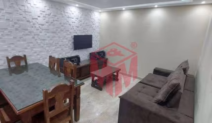 Cobertura com 3 dormitórios à venda, 124 m² por R$ 799.000 - Vila Scarpelli - Santo André/SP