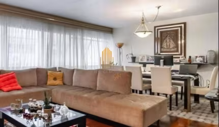 Condomínio Caeté. Apto de 240m². 3 dormes, banheiro social e 2 vagas. No bairro - Jardim Paulista.