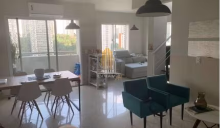 Condominio CORAL GABLES no Morumbi - Cobertura Duplex de 160m² com 3 Quartos e 3 vagas.