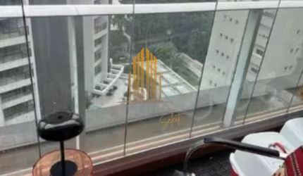 Condomínio Sintese SP em Moema, Apartamento de 47m² com 1 dormitório, 1 banheiro, sem vaga.