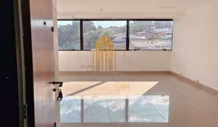 CONJUNTO COMERCIAL DE 56M² COM 2 SALAS , 1 BANHEIRO , 1 VAGA Á VENDA E VARANDA COM OTIMA VISTA EM VI
