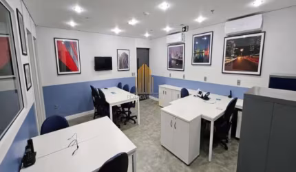 EDIFICIO PARK OFFICE CENTER, AGUA BRANCA- CONJUNTO COMERCIAL DE 100m² COM 2 SALAS, 2 BANHEIROS, COPA
