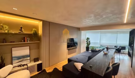 Condomínio Mandarim no Brooklin, Apartamento de 51m² com 1 suíte, 1 vaga.