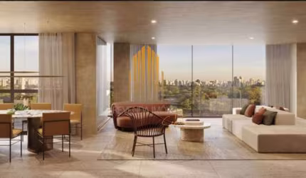 HÓRIZ IBIRAPUERA, LUXUOSO APARTAMENTO DE 301M², 2 SUÍTES, VARANDA GOURMET, E 4 VAGAS À VENDA.