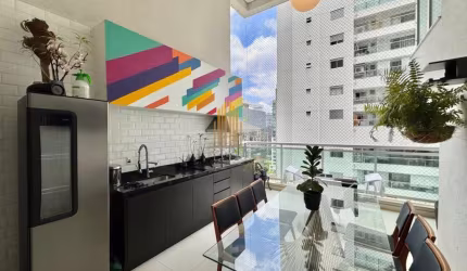 Condomínio Nova York Penthouses em Brooklin - Apartamento de 163m² com 4 dormitórios, 2 suítes e 3 v