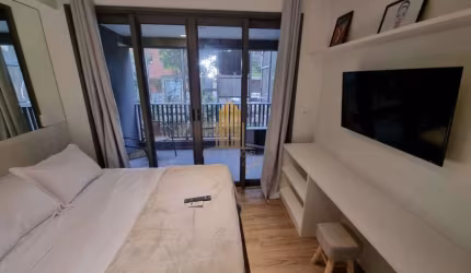 EDIFICIO HUB VILA MADALENA- APARTAMENTO DE 30m² COM 1 DORMITÓRIO , 1 BANHEIRO E NÃO POSSUI VAGA Á VE