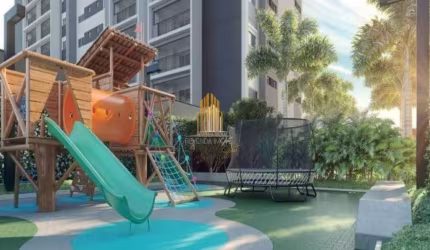 Condomínio Living Infinity Nova Klabin, Apartamento de 100m² com 2   suítes, 1 vaga.