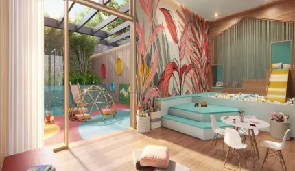 Condomínio Helbor Figueira Leopoldo no Itaim Bibi, Apartamento de 403m² com 4 suítes, 4 vagas.