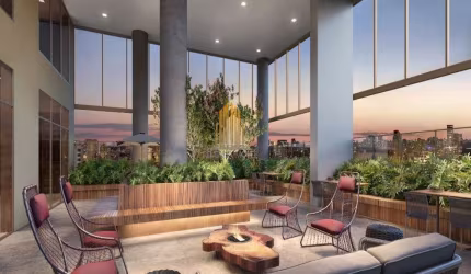 Condomínio Helbor Open Mind na Chácara Santo Antônio, Apartamento de 79m² com 1 dormitório, varanda,