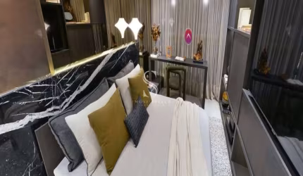Condomínio Helbor Open Mind na Chácara Santo Antônio, Apartamento de 40m² com 1 dormitório, varanda.