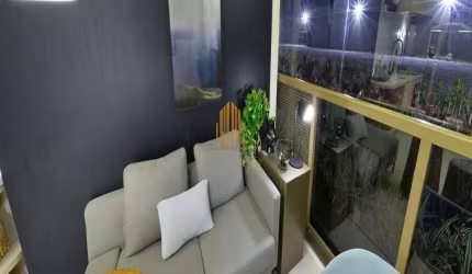 Condomínio Helbor Open Mind na Chácara Santo Antônio, Apartamento de 32m² com varanda.