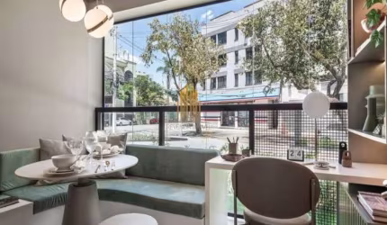 Condomínio Level Brooklin - Santo Amaro, Apartamento de 32,97m² com 1 dormitório, 1 vaga.
