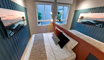 Condomínio Nex One Pereira Coutinho Vila Nova Conceição, Apartamnto de 48m² com 2 dormitórios, 1 ter