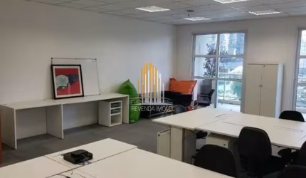CONJUNTO COMERCIAL DE 70M² COM UM BANHEIRO E DUAS VAGAS EM EDF CAPITAL CORPORATE ITAIM BIBI.  CONJUN