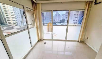 Sala comercial em Indianópolis 43mt 1 vaga Edifício Villa D'Este - Moema Sala comercial em Indianópo