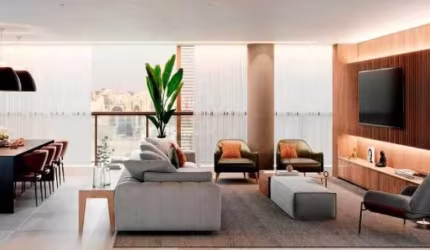 Condomínio Alto by You,inc Paraíso, Apartamento de 133m² com 4 dormitórios, 3 suítes, 2 vagas.