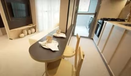 The One Chácara Santo Antônio, Apartamento de 52m² com 2 dormitórios, 1 suíte, 1 vaga.