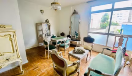 Condomínio Dione Maria no Jardim Paulistano, Apartamento de 130m² com 3 dormitórios, 1 vaga.