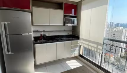 Condomínio Brasiliano na Vila Cordeiro, apartamento de 37m² com 1 dormitório (1 suíte) e 1 vaga.