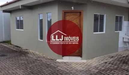 Casa Piraquara 47 m2 02 qtos, 02 vagas, aceita financiamento R  189 mil