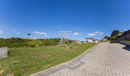 Terreno em condomínio fechado à venda na Rua Clara Sliwkin Knopfholz, 200, Butiatuvinha, Curitiba, 811 m2 por R$ 790.000