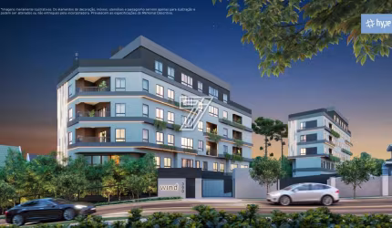 Apartamento com 3 quartos à venda na Rua Doutor Leão Mocellin, 390, Santa Felicidade, Curitiba, 105 m2 por R$ 1.053.900