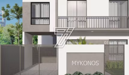 Casa em condomínio fechado com 3 quartos à venda na Rua Professor João Duck Filho, 409, Xaxim, Curitiba, 142 m2 por R$ 677.000
